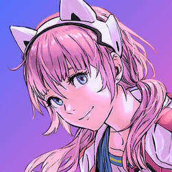 mio from xenoblade, a gray haired catgirl, yells