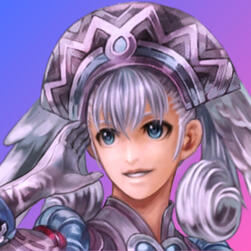 mio from xenoblade, a gray haired catgirl, yells