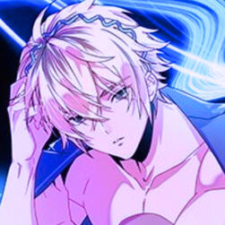 mio from xenoblade, a gray haired catgirl, yells